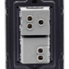 INTERRUPTOR SENCILLO + TOMA GRIS TROEN - Imagen 3