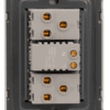 TOMA DOBLE CON TIERRA CON PUERTO USB + TIPO C GRIS TROEN - Imagen 3