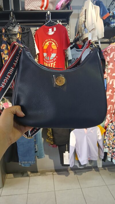 Cartera Azul banda gruesa TOMMY HILFIGER