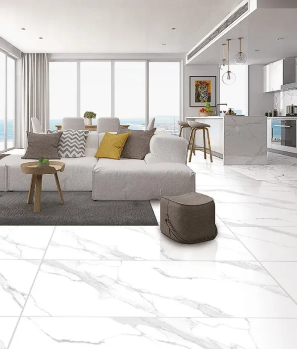 PORCELANATO CARRARA 60X120 1.44 M2 CASTEL